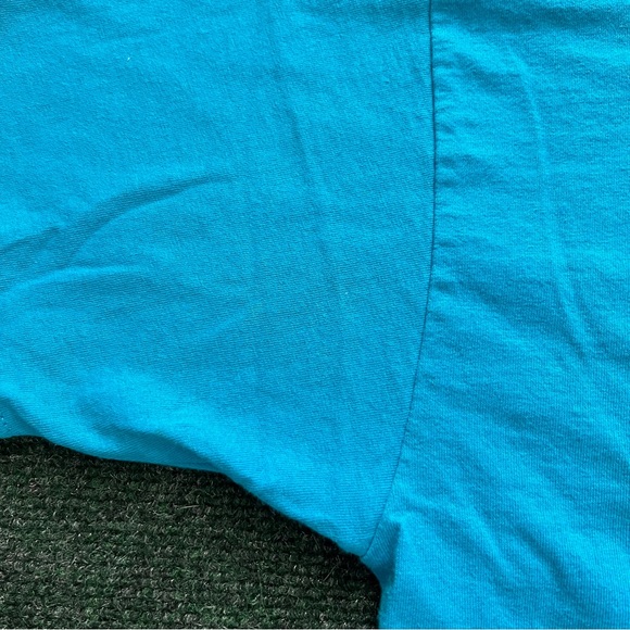 Vintage New Orleans Tourist “We Be Jammin” Music Blue T Shirt Size L 21X30 - Picture 8 of 8